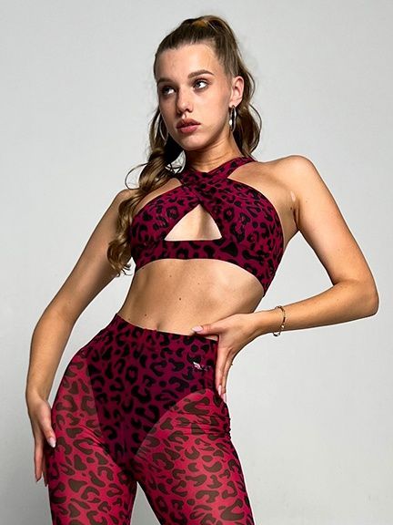 Топ - сітка MISTERY pink leopard 1980349 фото