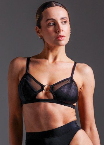 Топ OBSESSION black leather 1980478 фото