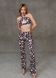 Штани FLARE brown leopard 1980484 фото 3