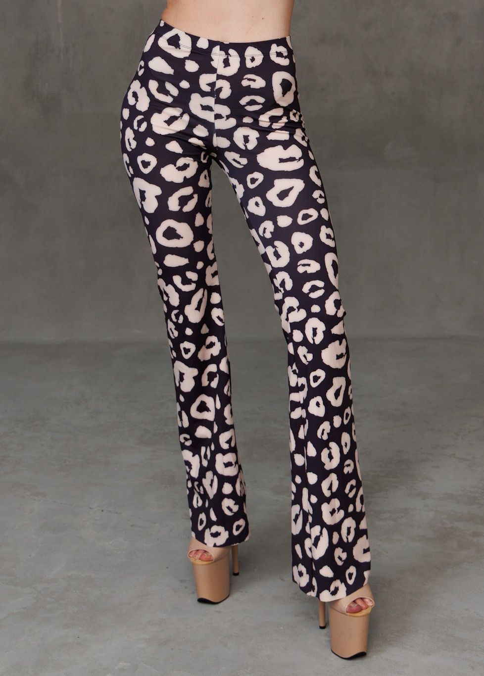 Штани FLARE brown leopard 1980484 фото