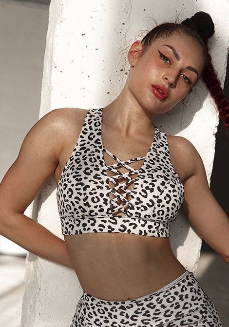Топ BOOM white leopard 60830 фото