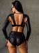 Шорти CLAR black leather 1980456 фото 8