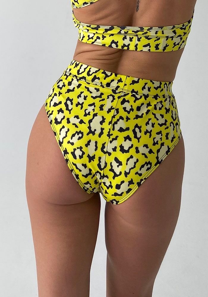 Шорты NIKA leopard yellow 180363 фото
