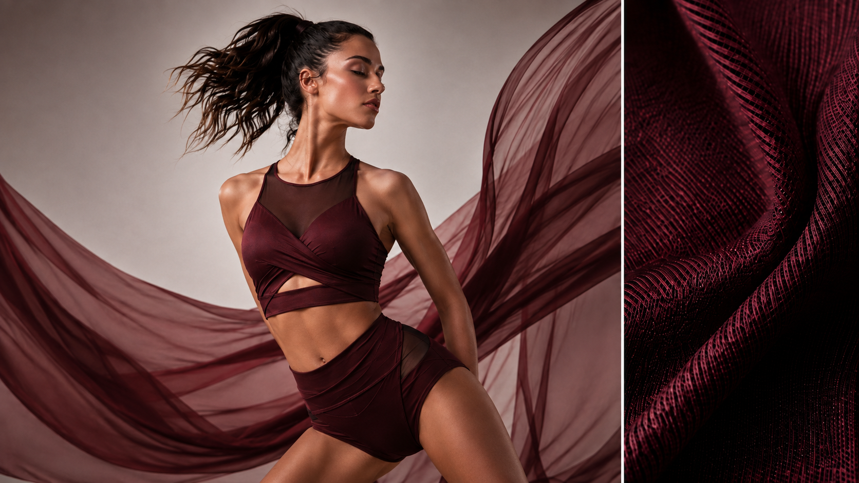 Одяг DressFit із преміальних матеріалів для танців та активного руху